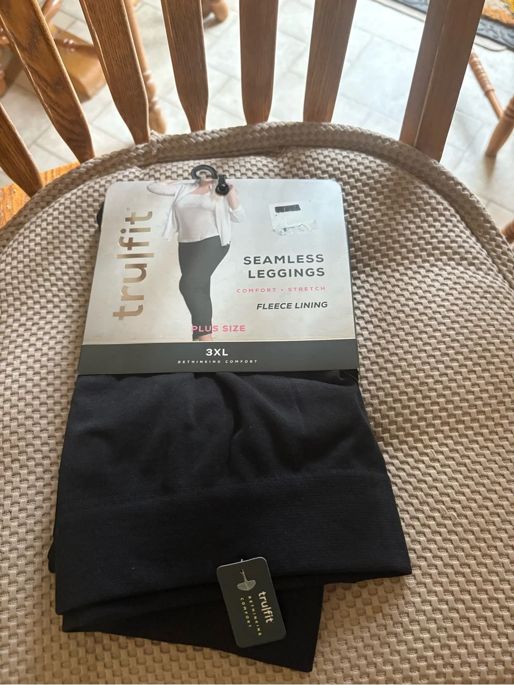 New Trulfit Seamless Black Leggings